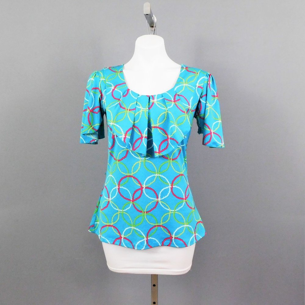 Kim Rogers Women Shirt Blue S
